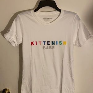 Kittenish tee